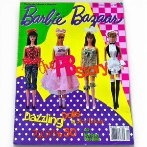 Barbie Bazaar Magazine PB Story Ricky October 1995 Volume 7 Issue 5 Vintage